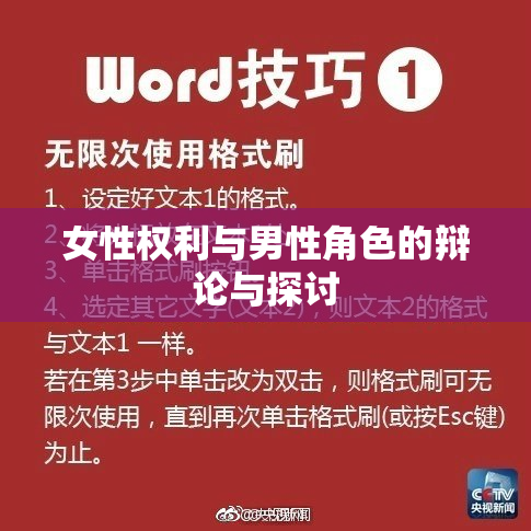 女性权利与男性角色的辩论与探讨