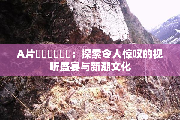 A片❌‌❌‌❌‌：探索令人惊叹的视听盛宴与新潮文化