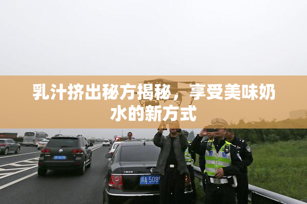 乳汁挤出秘方揭秘，享受美味奶水的新方式