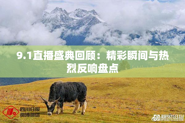 9.1直播盛典回顾：精彩瞬间与热烈反响盘点
