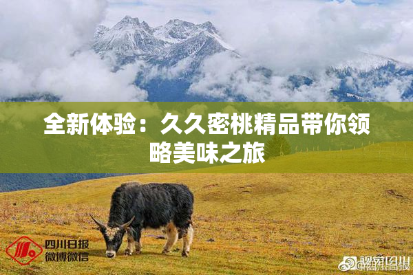 全新体验：久久密桃精品带你领略美味之旅