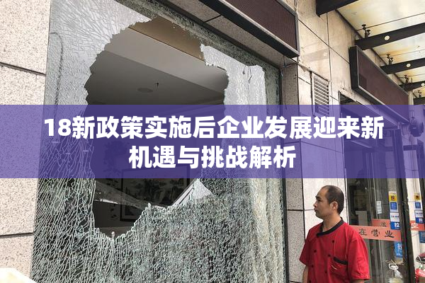 18新政策实施后企业发展迎来新机遇与挑战解析
