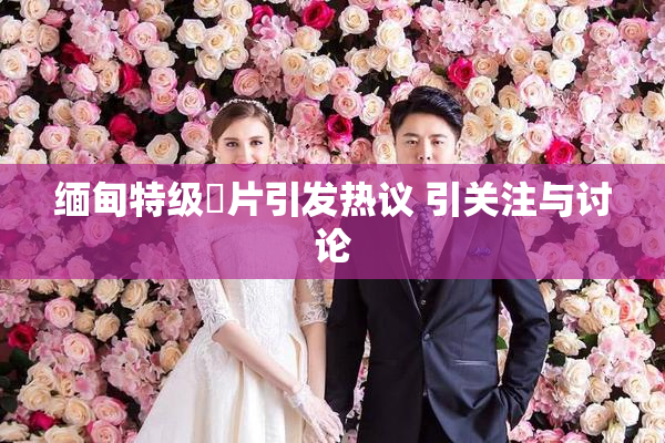 缅甸特级婬片引发热议 引关注与讨论