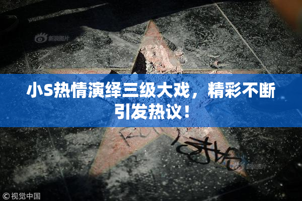 小S热情演绎三级大戏，精彩不断引发热议！