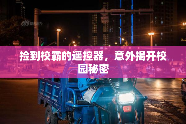 捡到校霸的遥控器，意外揭开校园秘密