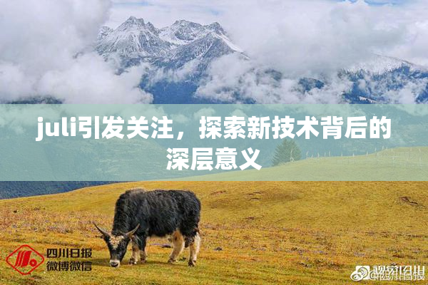 juli引发关注，探索新技术背后的深层意义