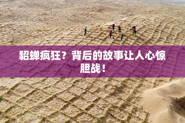 貂蝉疯狂？背后的故事让人心惊胆战！