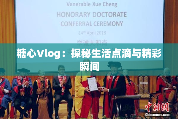糖心Vlog：探秘生活点滴与精彩瞬间