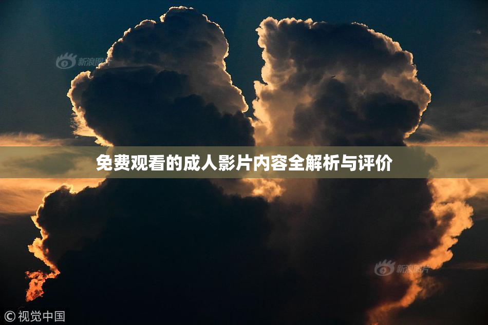 免费观看的成人影片内容全解析与评价