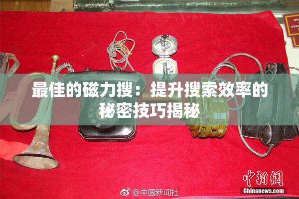 最佳的磁力搜：提升搜索效率的秘密技巧揭秘