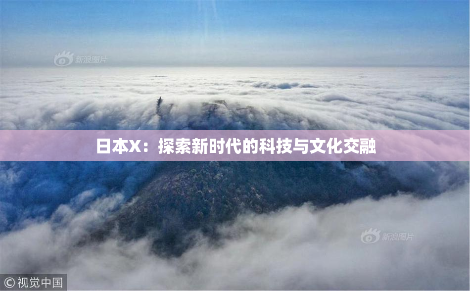 日本X：探索新时代的科技与文化交融