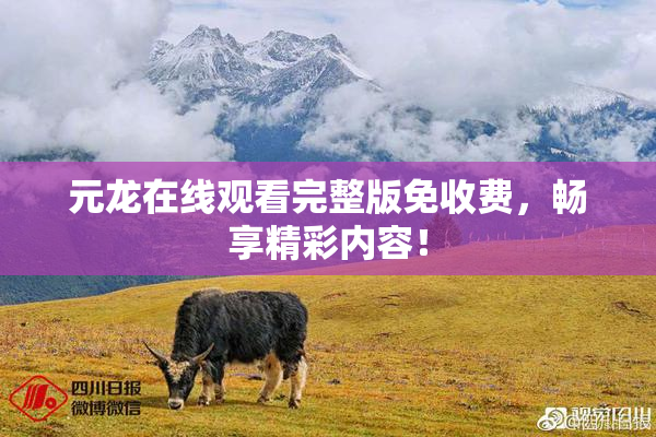 元龙在线观看完整版免收费，畅享精彩内容！
