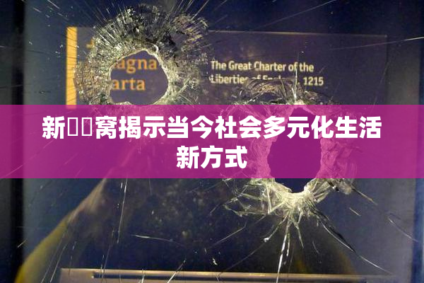 新妺妺窝揭示当今社会多元化生活新方式