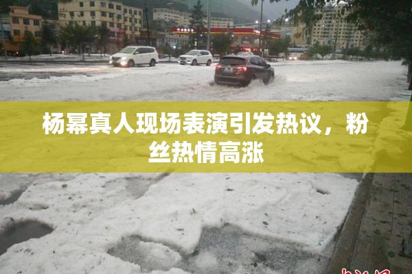 杨幂真人现场表演引发热议，粉丝热情高涨
