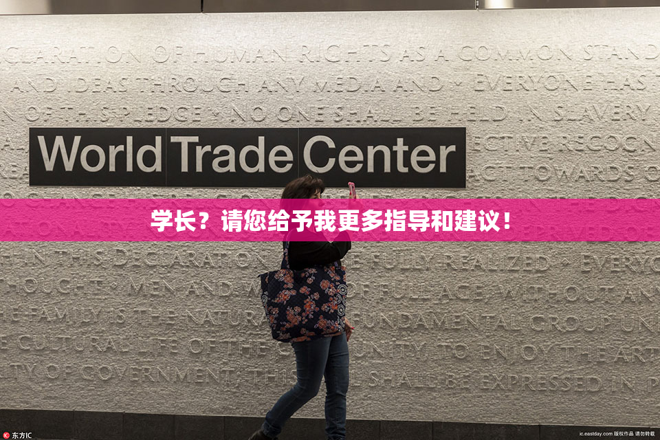 学长？请您给予我更多指导和建议！
