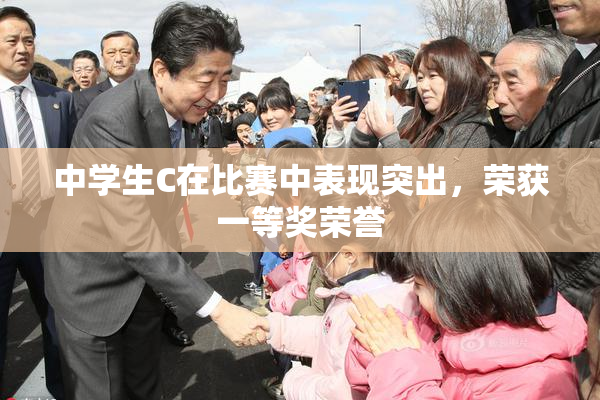 中学生C在比赛中表现突出，荣获一等奖荣誉