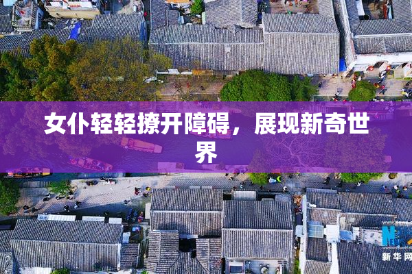 女仆轻轻撩开障碍，展现新奇世界