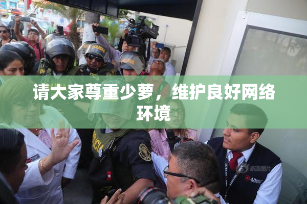 请大家尊重少萝，维护良好网络环境