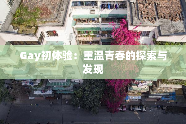 Gay初体验：重温青春的探索与发现