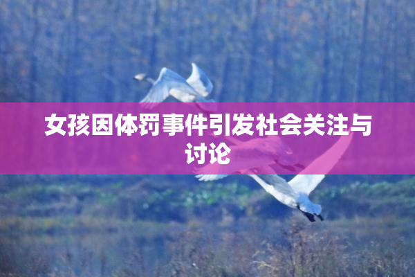 女孩因体罚事件引发社会关注与讨论