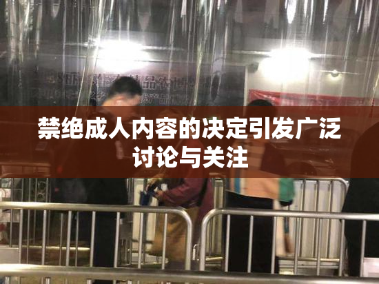 禁绝成人内容的决定引发广泛讨论与关注