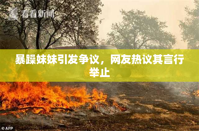 暴躁妹妹引发争议，网友热议其言行举止