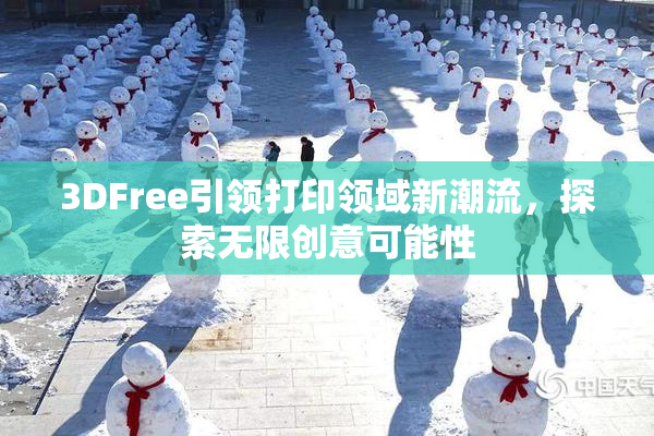 3DFree引领打印领域新潮流，探索无限创意可能性
