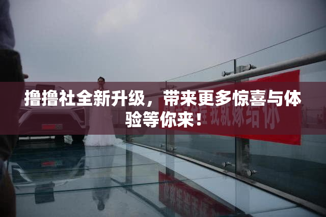 撸撸社全新升级，带来更多惊喜与体验等你来！