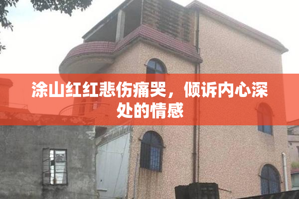 涂山红红悲伤痛哭，倾诉内心深处的情感