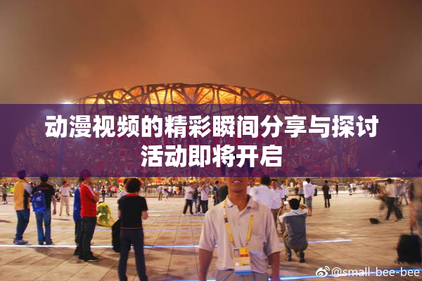 动漫视频的精彩瞬间分享与探讨活动即将开启