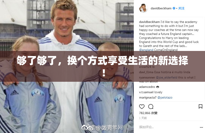 够了够了，换个方式享受生活的新选择！