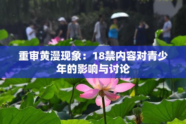 重审黄漫现象：18禁内容对青少年的影响与讨论