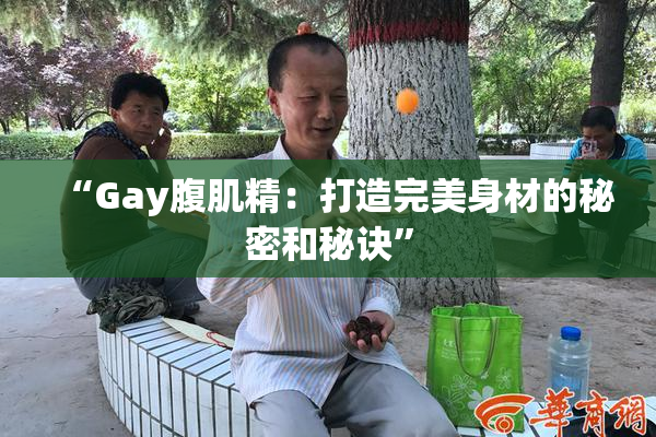 “Gay腹肌精：打造完美身材的秘密和秘诀”