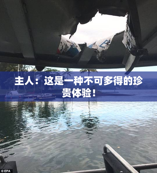 主人：这是一种不可多得的珍贵体验！