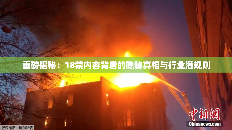 重磅揭秘：18禁内容背后的隐秘真相与行业潜规则