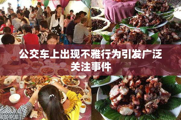 公交车上出现不雅行为引发广泛关注事件