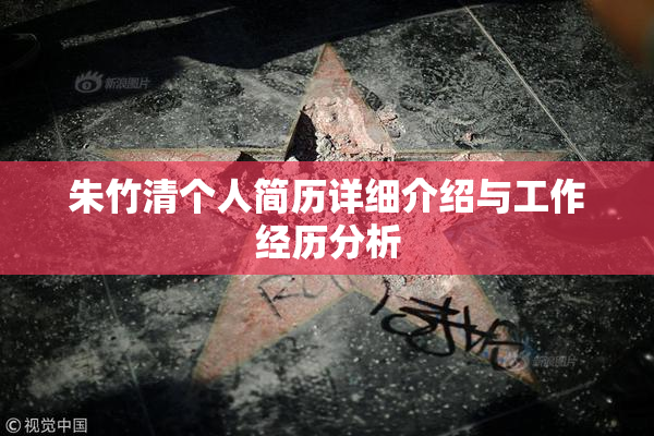 朱竹清个人简历详细介绍与工作经历分析
