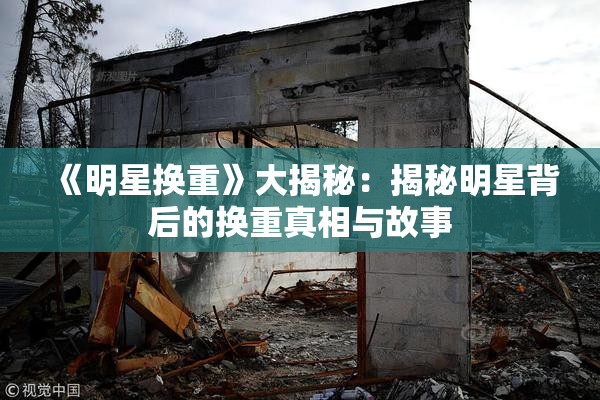 《明星换重》大揭秘：揭秘明星背后的换重真相与故事