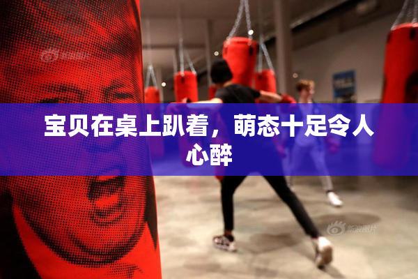 宝贝在桌上趴着，萌态十足令人心醉