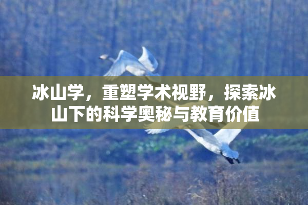 冰山学，重塑学术视野，探索冰山下的科学奥秘与教育价值