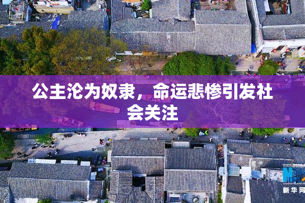 公主沦为奴隶，命运悲惨引发社会关注