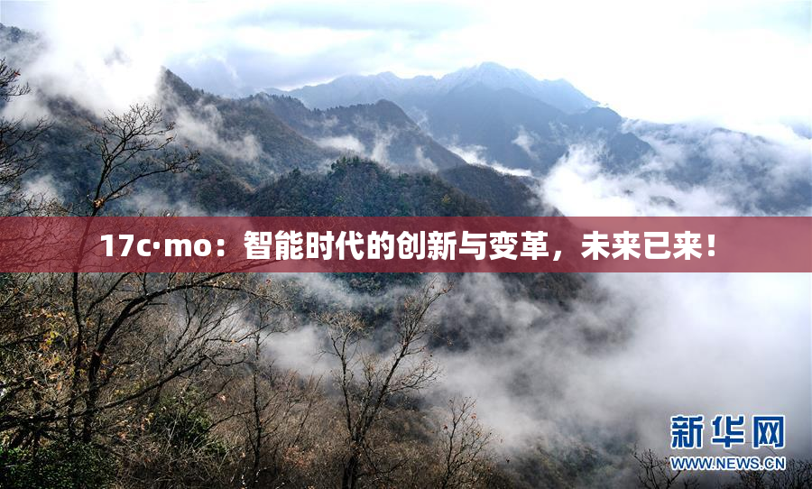 17c·mo：智能时代的创新与变革，未来已来！