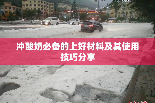 冲酸奶必备的上好材料及其使用技巧分享