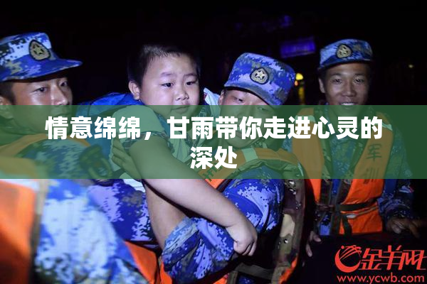 情意绵绵，甘雨带你走进心灵的深处