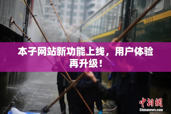 本子网站新功能上线，用户体验再升级！