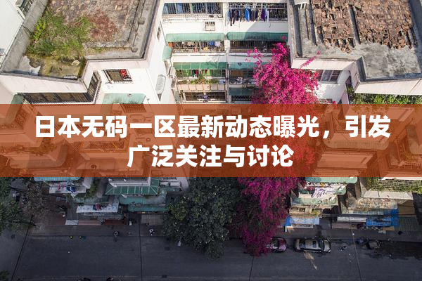 日本无码一区最新动态曝光，引发广泛关注与讨论