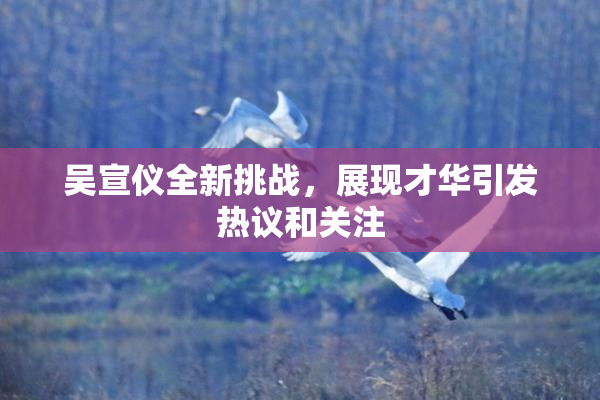 吴宣仪全新挑战，展现才华引发热议和关注