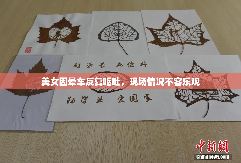 美女因晕车反复呕吐，现场情况不容乐观