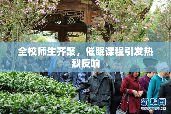 全校师生齐聚，催眠课程引发热烈反响