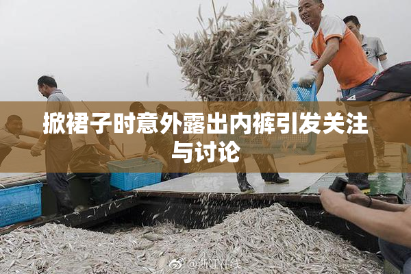 掀裙子时意外露出内裤引发关注与讨论